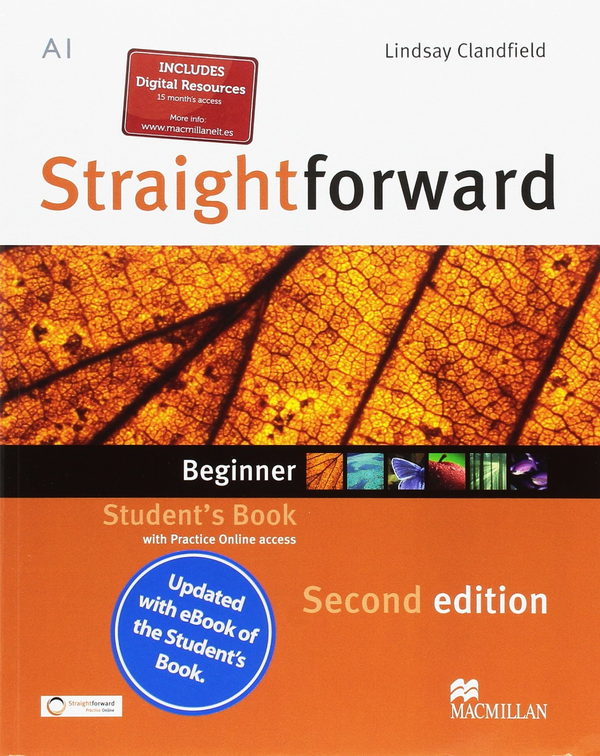 [object Object] «Straightforward (2nd Edition) Beginner Student's Book with Online Access Code & eBook», автор Ліндсей Клендфілд - фото №1