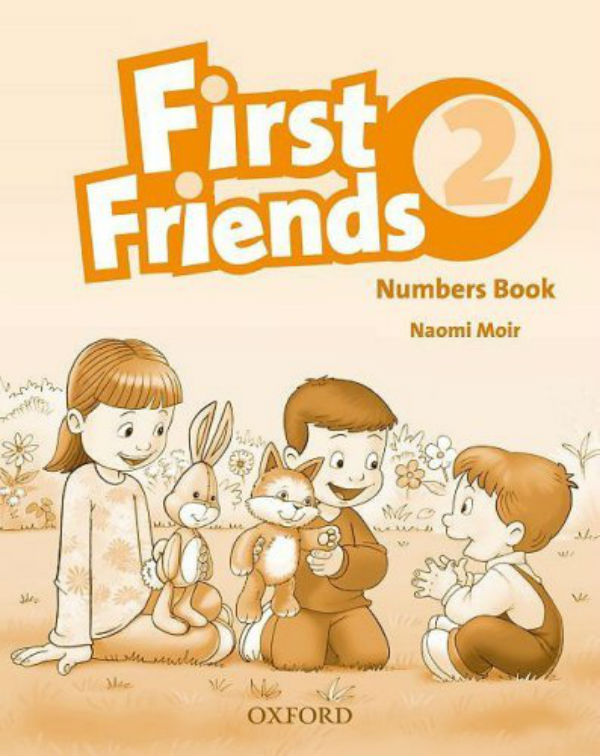 Бумажная книга «First Friends 2 Numbers Book», автор Наоми Мойр - фото №1