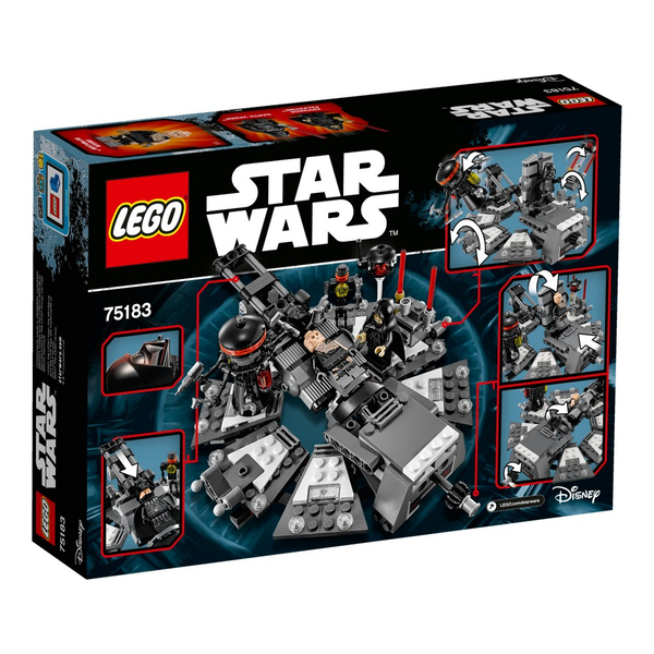 «Конструктор LEGO Star Wars Превращение в Дарта Вейдера (75183)», бренда LEGO - фото №1