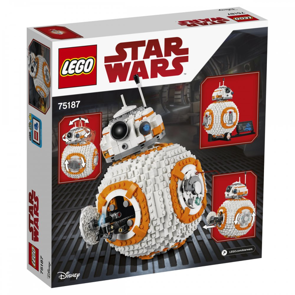  «Конструктор LEGO Star Wars BB-8 (75187)», бренда LEGO - фото №1
