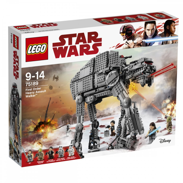  «Конструктор LEGO Star Wars Штурмовой шагоход Первого Ордена (75189)», бренда LEGO - фото №1