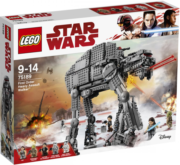  «Конструктор LEGO Star Wars Штурмовой шагоход Первого Ордена (75189)», бренда LEGO - фото №1