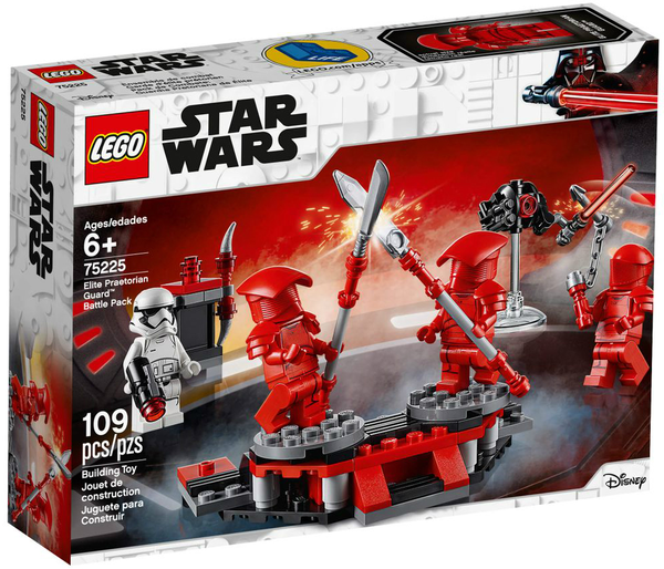  «Конструктор LEGO Star Wars Бойовий набір Елітної преторіанської гвардії 109 деталей (75225)», бренду LEGO - фото №1