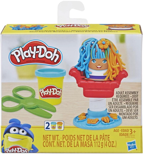 «Ігровий набір для ліплення Hasbro Play-Doh Mini Божевільні зачіски (E4918)» - фото №1