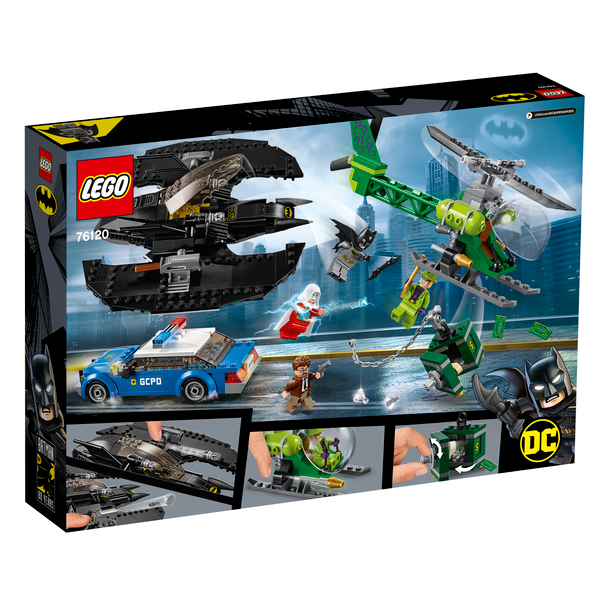  «Конструктор LEGO Batman Movie Беткрило Бетмена і пограбування Загадника (76120)», бренду LEGO - фото №1