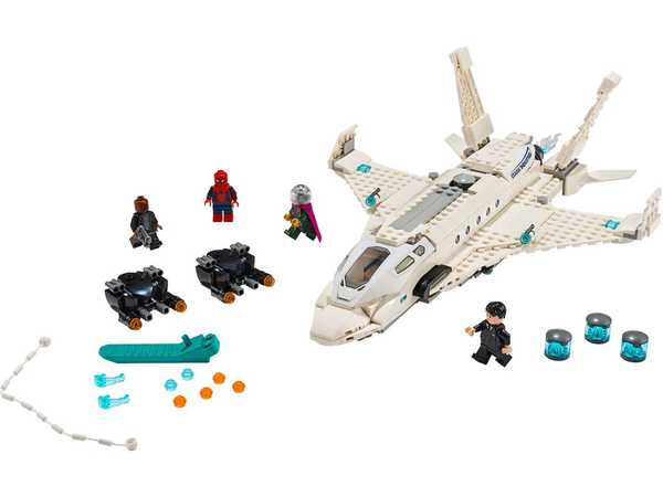  «Конструктор LEGO Реактивний літак Старка і атака дрона 504 деталі (76130)», бренду LEGO - фото №1