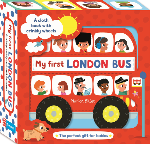 [object Object] «My First London Bus Cloth Book» - фото №1