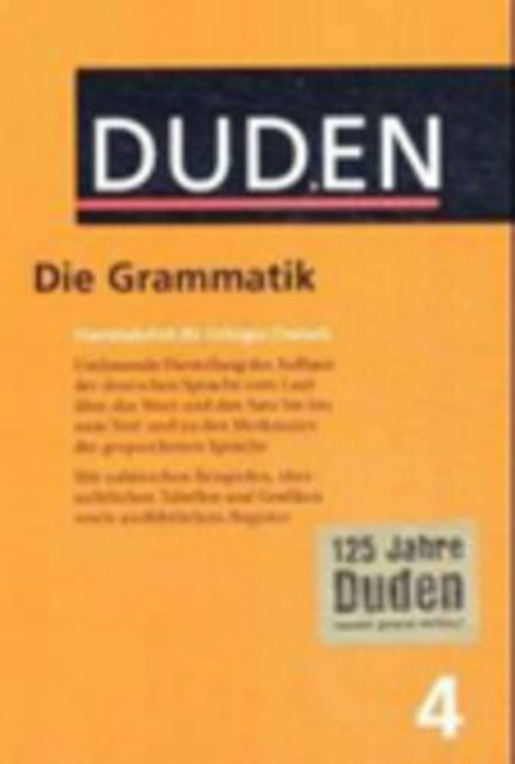 Паперова книга «Duden 4, Die Grammatik» - фото №1