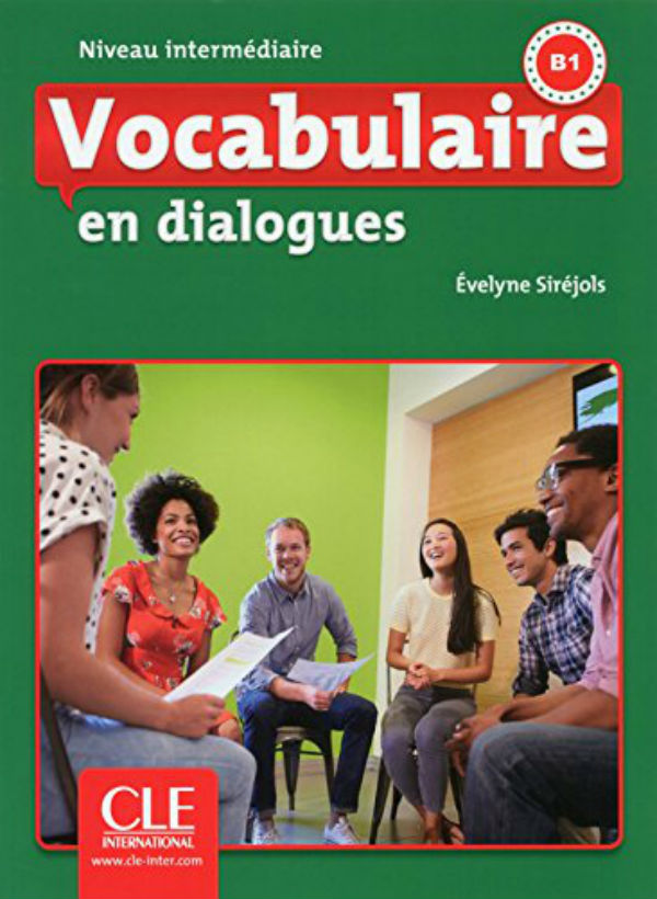 Паперова книга «En dialogues FLE Vocabulaire Intermediaire B1 Livre + CD» - фото №1
