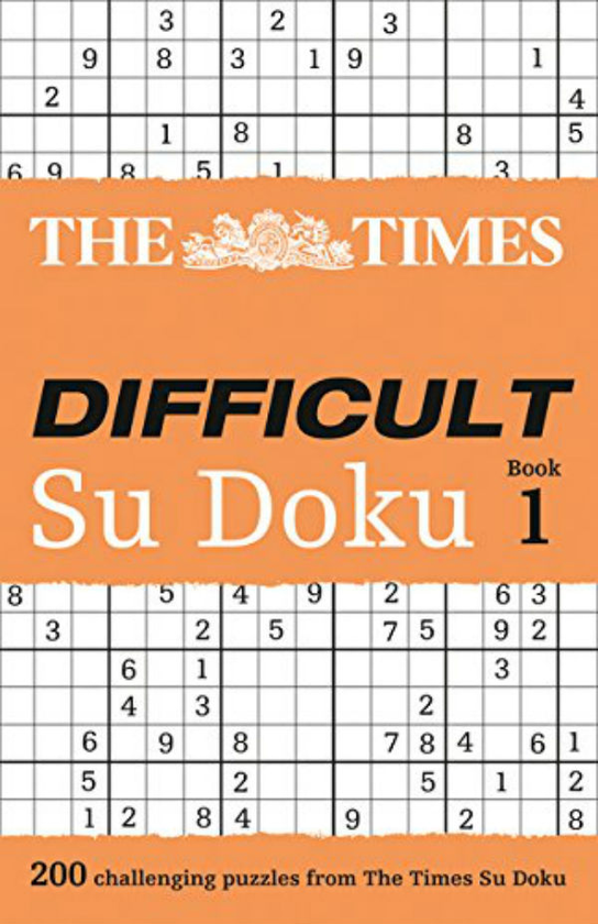 Бумажная книга «The Times Difficult Su Doku Book 1: 200 Dreadfully Tricky Su Doku Puzzles» - фото №1