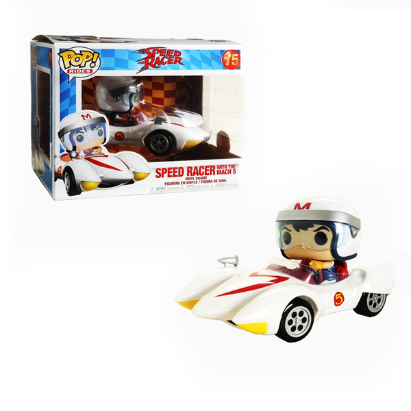  «Коллекционная фигурка Funko Pop! Speed Racer Speed with Mach 5 (45098)», бренда Funko Pop - фото №1