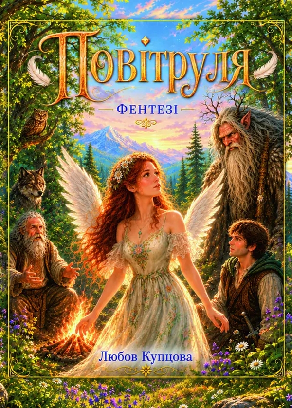 Бумажная книга «Повітруля», автор Любовь Купцова - фото №1