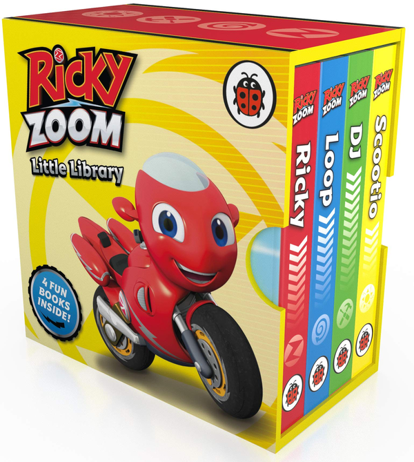 Бумажная книга «Ricky Zoom Little Library» - фото №1