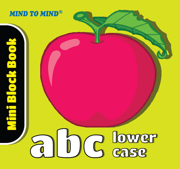 Бумажная книга «Mini Block Book. abc Lower Case. Revised» - фото №1