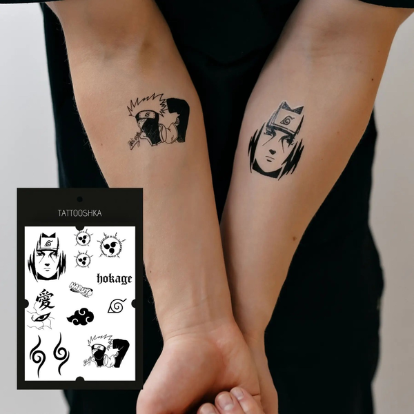 «Тимчасове тату Tattooshka Наруто (LB-112)», бренда Tattooshka - фото №1