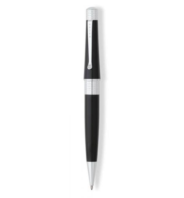  «Шариковая ручка Cross Beverly Black Lacquer (Cr04924)» - фото №1
