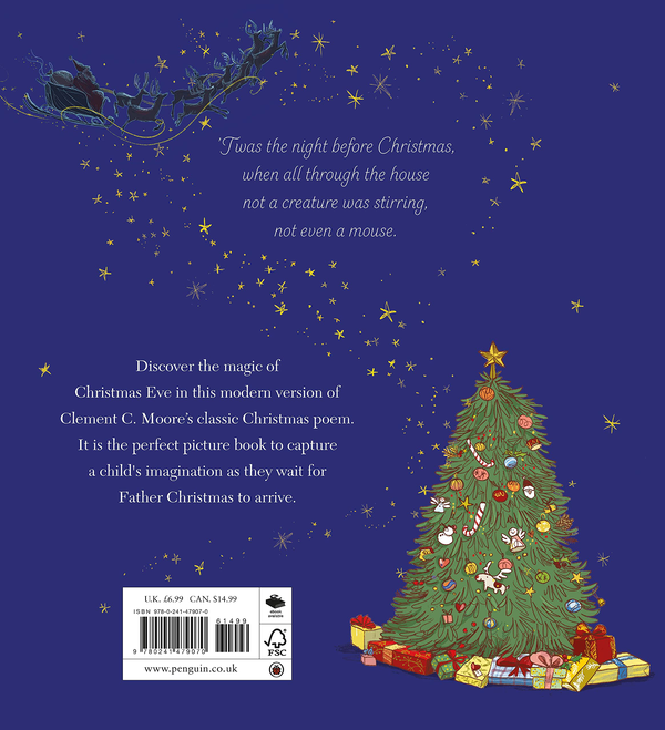 Паперова книга «Clement C. Moore's The Night Before Christmas», автор Ліббі Уолден - фото №1