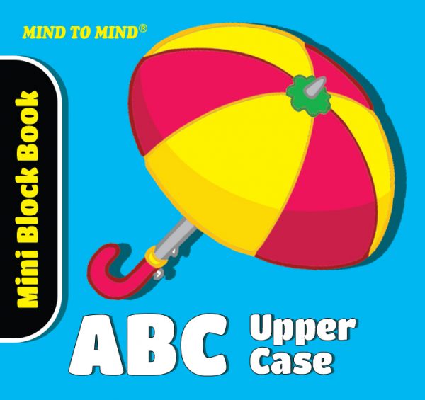 Бумажная книга «Mini Block Book. ABC Upper Case. Revised» - фото №1