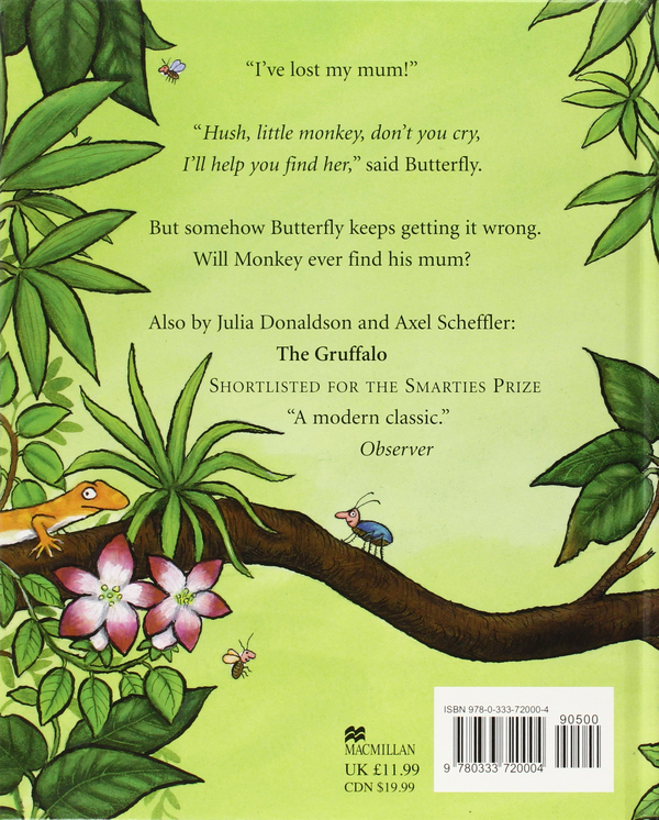 Бумажная книга «Monkey Puzzle», автор Джулия Дональдсон - фото №1