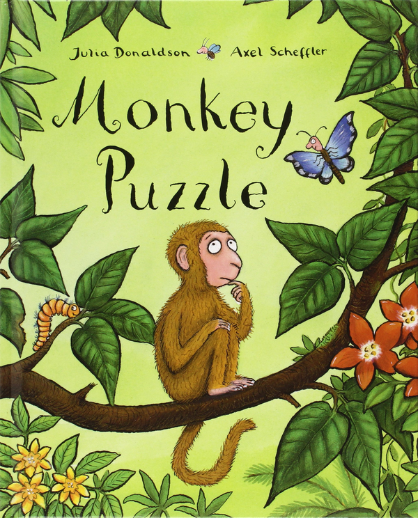 Бумажная книга «Monkey Puzzle», автор Джулия Дональдсон - фото №1