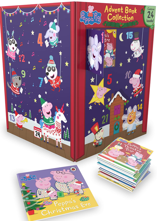 Бумажная книга «Peppa Pig. 2021 Advent Book Collection» - фото №1