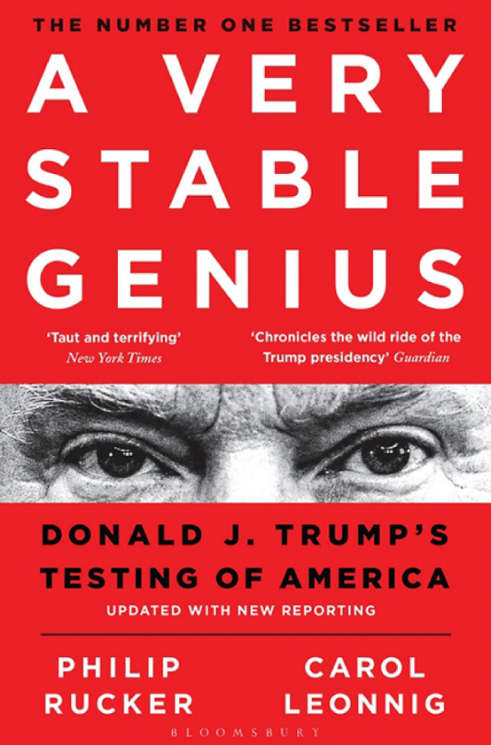 Паперова книга «A Very Stable Genius. Donald J. Trump's Testing of America», авторів Філіп Ракер, Керол Д. Леонніг - фото №1