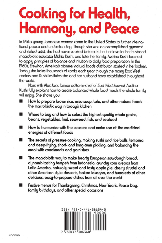 Бумажная книга «Complete Guide to Macrobiotic Cooking. For Health, Harmony, and Peace», автор Авелина Куши - фото №1