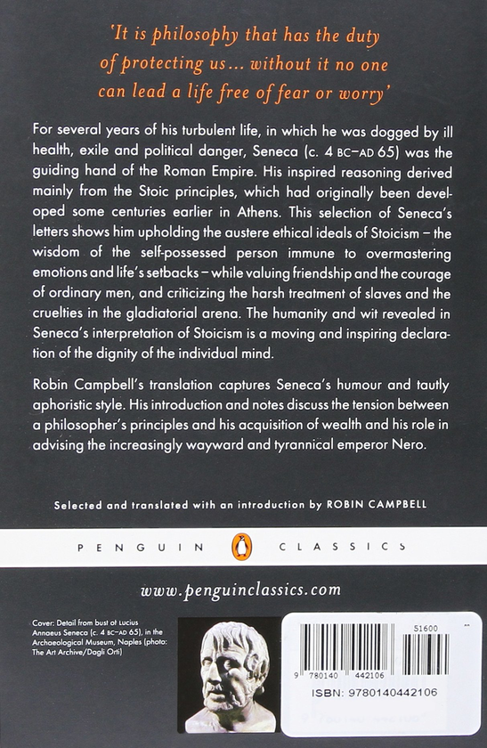 Паперова книга «Letters from a Stoic. Epistulae Morales Ad Lucilium», автор Луцій Анней Сенека - фото №1
