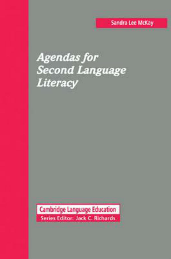 Бумажная книга «Agendas for Second Language Literacy», автор Сандра Ли Маккей - фото №1