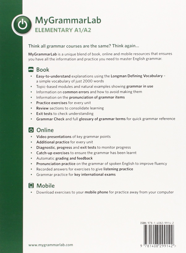 [object Object] «MyGrammarLab Elementary Student's Book without Answer Key with MyLab Access», автор Диана Холл - фото №2 - миниатюра