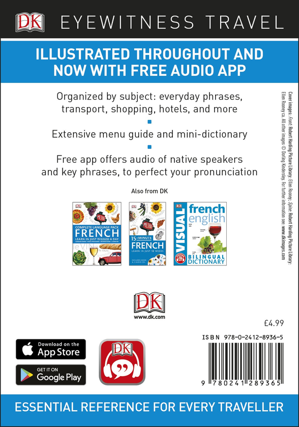 Бумажная книга «Eyewitness Travel: French Phrase Book» - фото №1