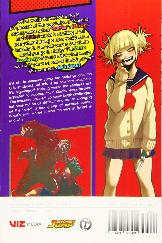 Бумажная книга «My Hero Academia. Volume 9», автор Кохэй Хорикоси - фото №1