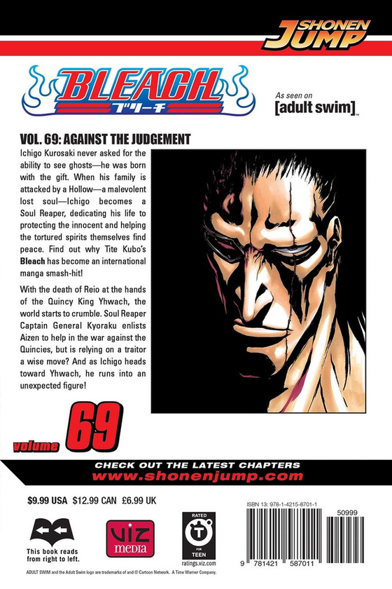 Бумажная книга «Bleach. Volume 69», автор Тайто Кубо - фото №1