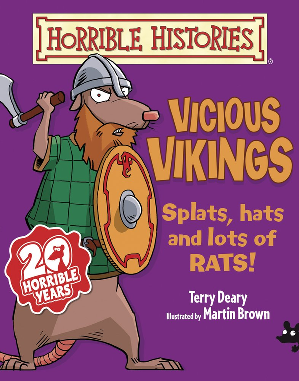 Паперова книга «Vicious Vikings», автор Террі Дірі - фото №1