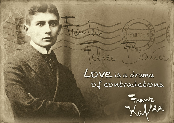 «Открытка Tushita Franz Kafka», бренда Tushita - фото №1