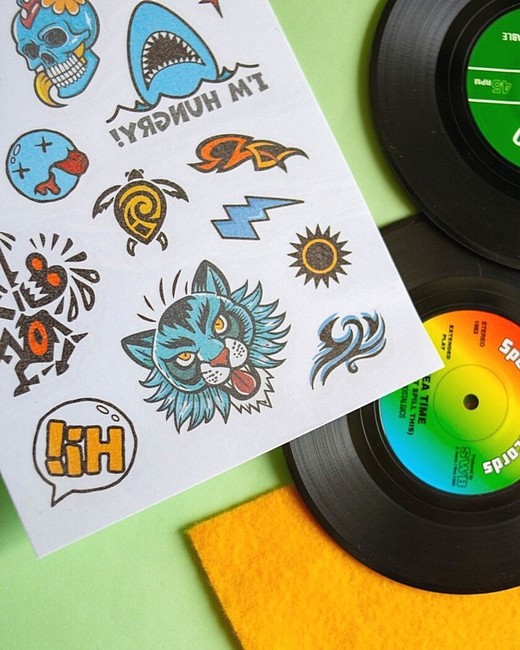 «Тимчасові тату для старших хлопців. Tattoos. Акула (10100699У)», бренда Ranok-Creative - фото №1