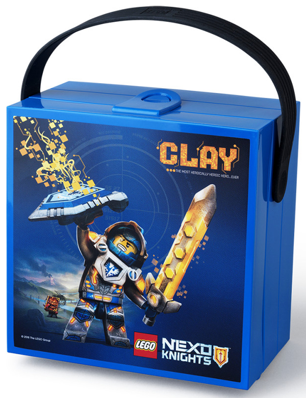  «Ланчбокс Smartlife Lego Nexo Knights с ручкой 3,1 л (40511734)», бренда Smartlife - фото №1