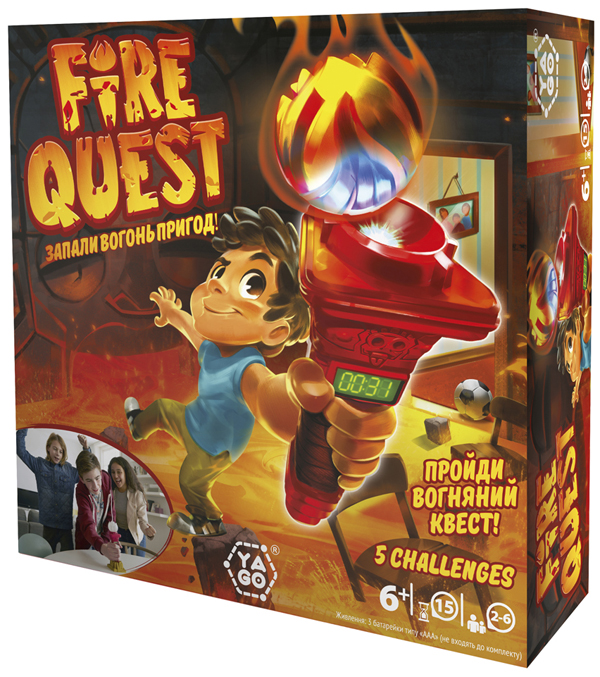  «Гра-квест Yago Fire Quest (YL041)», бренду Yago - фото №1