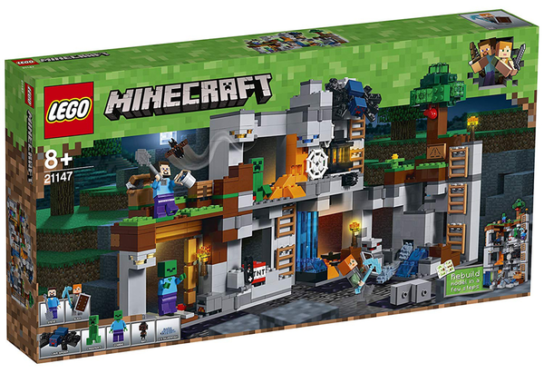  «Конструктор LEGO Minecraft Пригоди в шахтах 644 деталі (21147)», бренду LEGO - фото №1