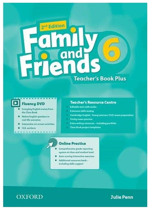 Паперова книга «Family and Friends 6 Second Edition Teacher's Book Plus», автор Джулі Пенн - фото №1