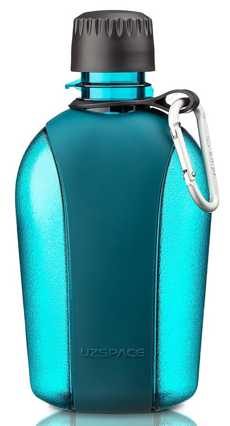  «Фляга Uzspace 600 мл голубая (6014cyan)», бренда Uzspace - фото №1