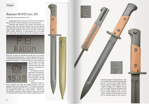 Паперова книга «Bayonets Of The Polish Army 1918-1939», автор Януш Ярославський - фото №1