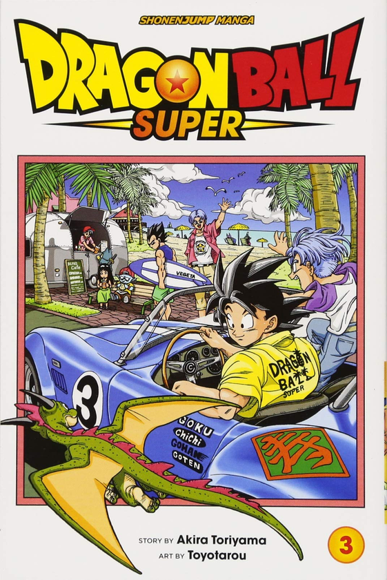 Бумажная книга «Dragon Ball Super. Volume 3», автор Акира Торияма - фото №1