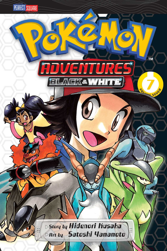 Паперова книга «Pokemon Adventures. Black and White. Volume 7», автор Хiденорi Кусака - фото №1
