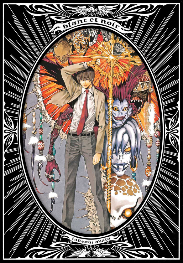 Паперова книга «blanc et noir: Takeshi Obata Illustrations», автор Такеші Обата - фото №1