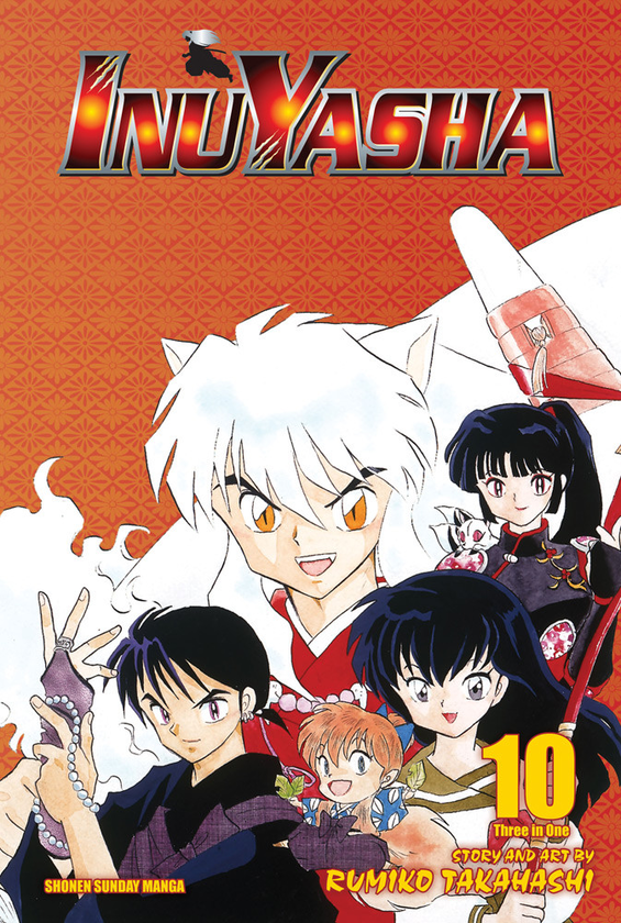 Паперова книга «Inuyasha. 3-in-1 Edition. Volume 10», автор Руміко Такахаші - фото №1