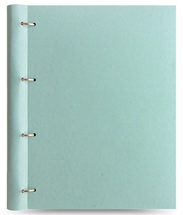  «Органайзер Filofax Clipbook A4 Classic Pastels Duck Egg (144005)», бренда Filofax - фото №1