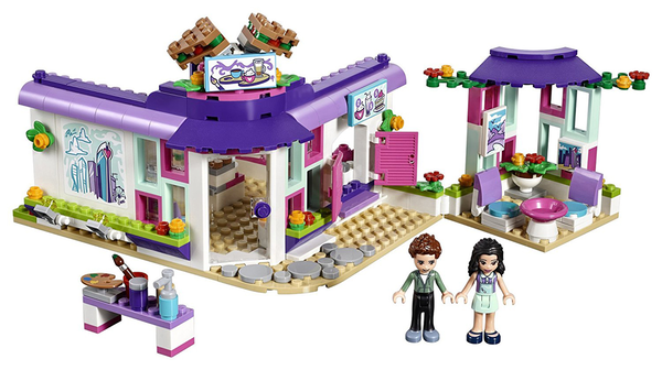  «Конструктор LEGO Friends Арт-кафе Емми 378 деталей (41336)», бренду LEGO - фото №1