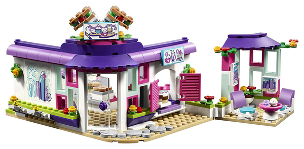  «Конструктор LEGO Friends Арт-кафе Емми 378 деталей (41336)», бренду LEGO - фото №1
