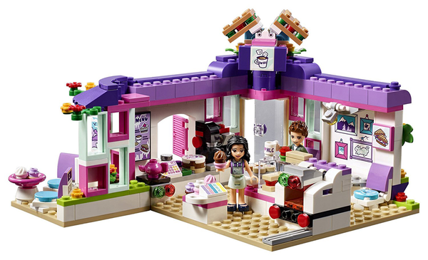  «Конструктор LEGO Friends Арт-кафе Емми 378 деталей (41336)», бренду LEGO - фото №1